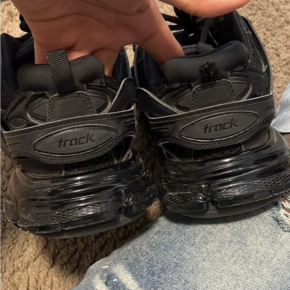 Balenciaga Black Track Sneakers